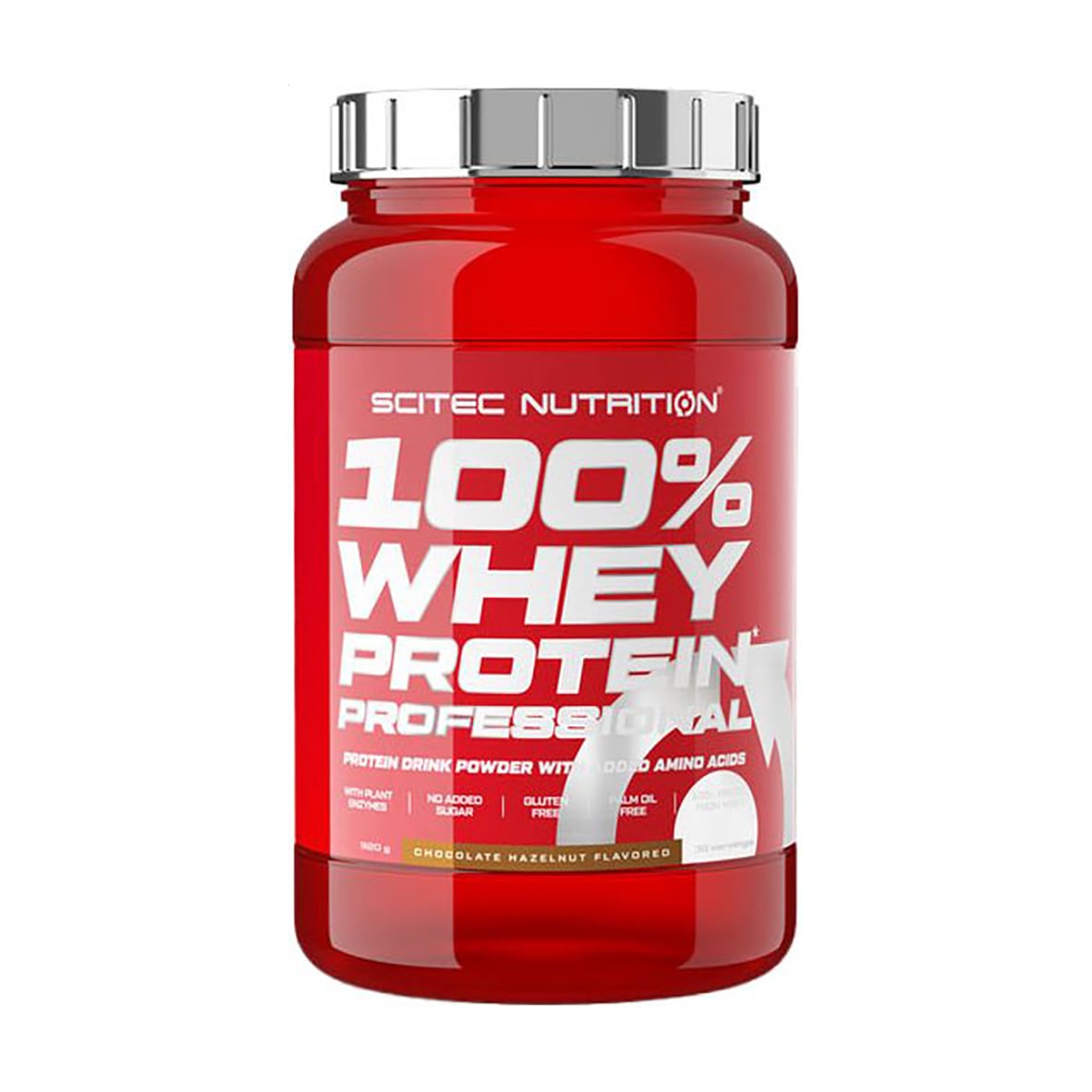Пpoтeїн Scitec Nutrition 100% Whey Protein Professional Шоколад та лісовий горіх, в порошку, 920 г