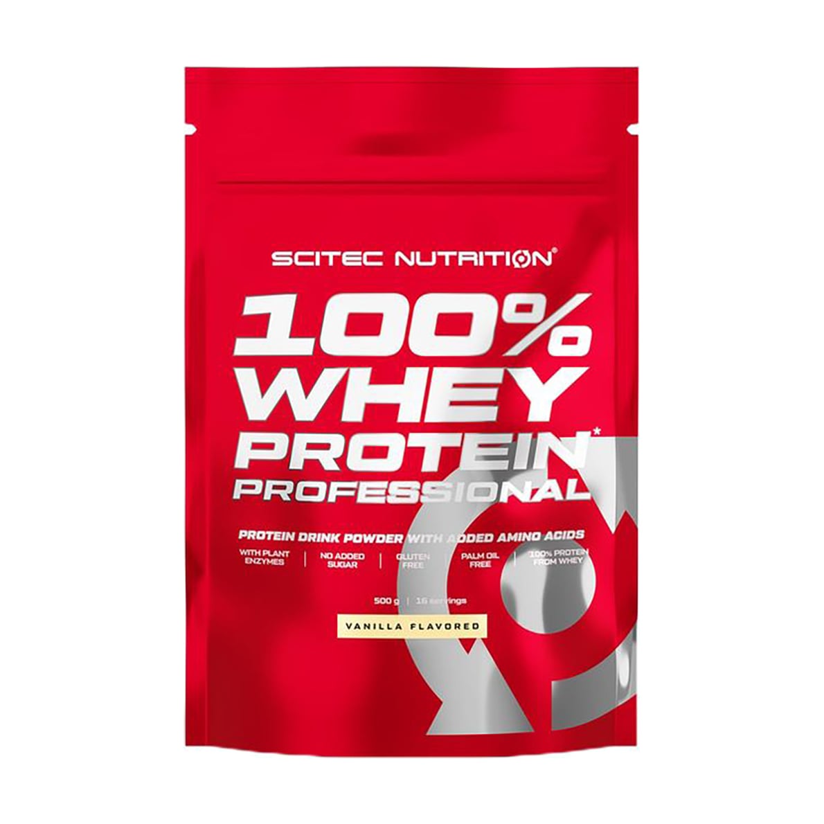 Пpoтeїн Scitec Nutrition 100% Whey Protein Professional Ваніль, в порошку, 500 г